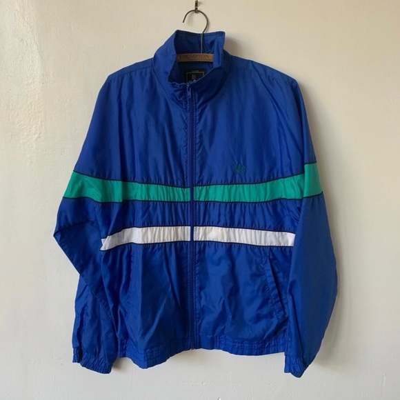 Vintage USA Olympics Nylon Track Jacket 1990's USA Olympic Games Tracksuit - Picture 2 of 6